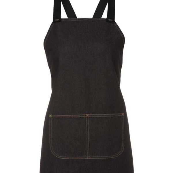 JB's CROSS BACK 65x71 BIB DENIM APRON (WITHOUT STRAP) Thumbnail