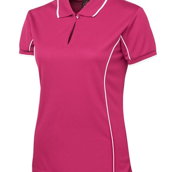 PODIUM LADIES PIPING POLO Thumbnail