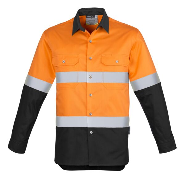 Mens Industrial Long Sleeve Shirt - Hoop Taped Thumbnail