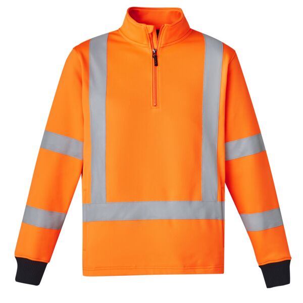 Unisex Hi Vis X Back Rail Jumper Thumbnail