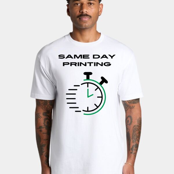 AS COLOUR STAPLE TEE - SAME DAY Thumbnail