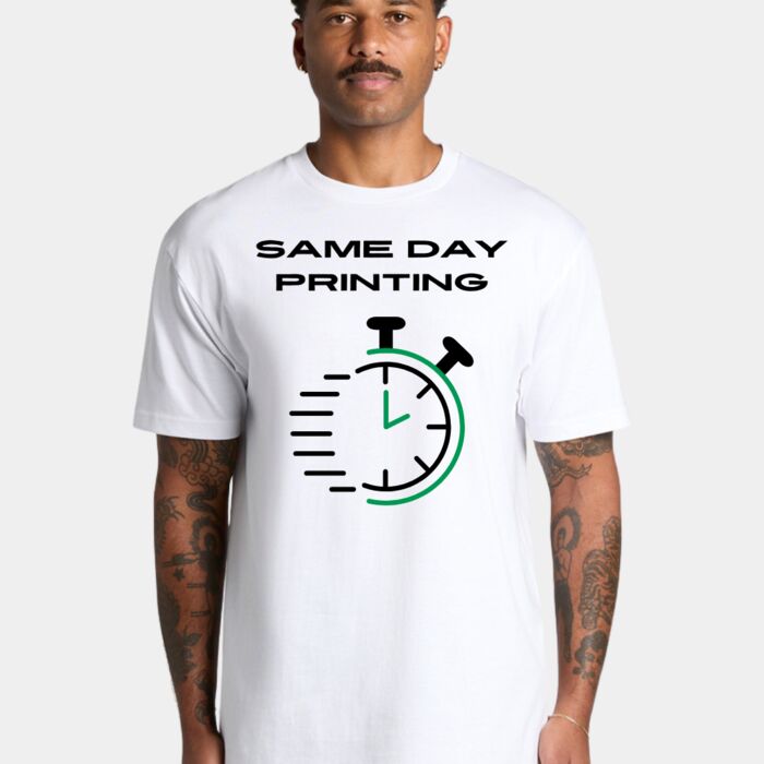 AS COLOUR STAPLE TEE - SAME DAY Thumbnail