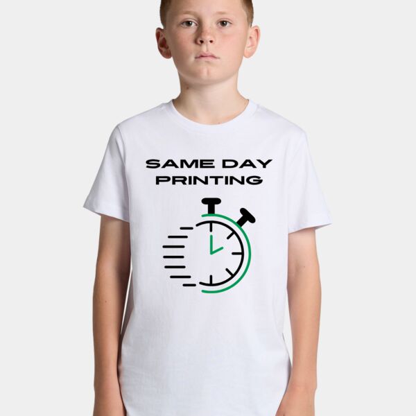 AS COLOUR KIDS STAPLE TEE - SAME DAY Thumbnail
