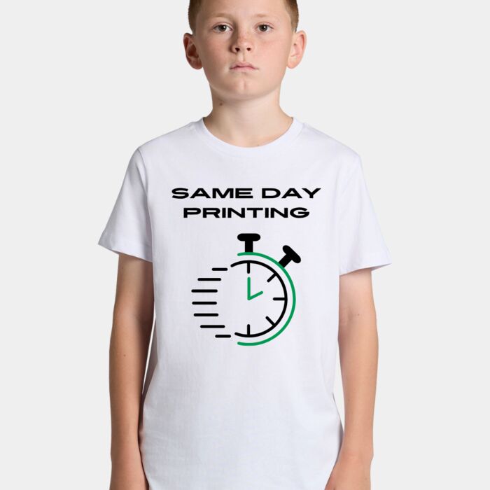 AS COLOUR KIDS STAPLE TEE - SAME DAY Thumbnail