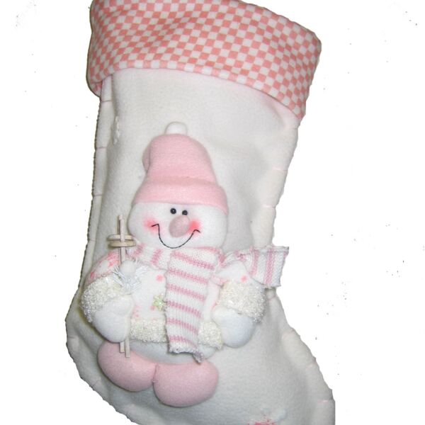 Pink Christmas Stocking Thumbnail