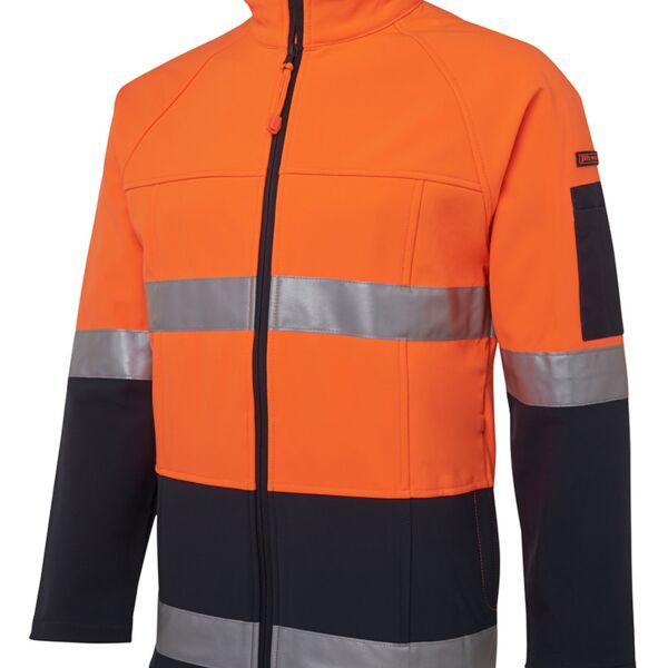 JB's Hi Vis 4602.1 (D+N) Layer Jacket Lime/Navy XS Thumbnail