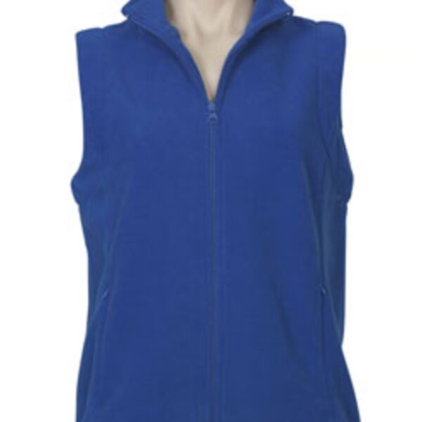 Ladies Poly Fleece Vest Thumbnail